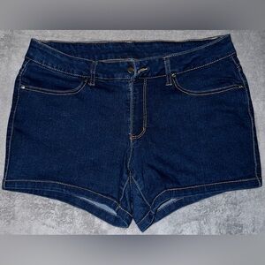Faded Glory Dark Blue Jean Shorts